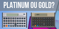 hp 12c platinum ou gold – qual a melhor calculadora para você?
