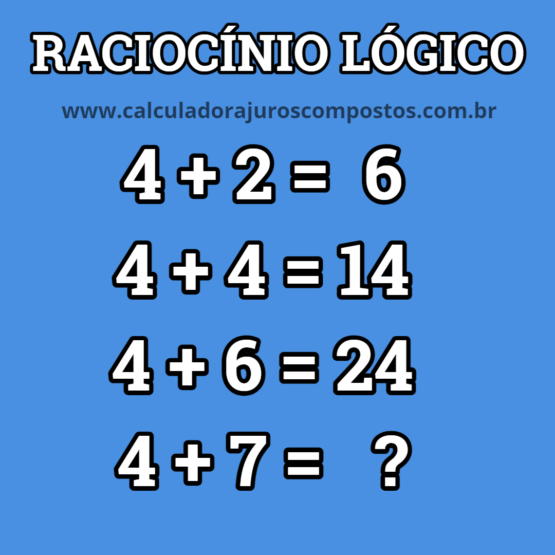 matematica #raciociniologico #logica #desafio