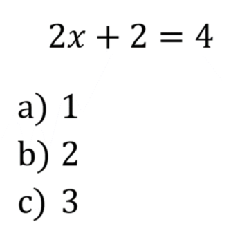 Problema de matemática com solução